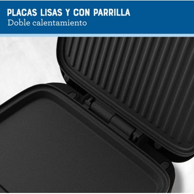 Sandwichera Compacta Oster® Plato Hondo