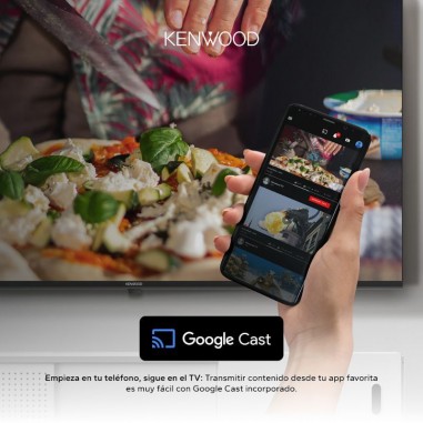 Kenwood TV 58" UHD Smart TV - GOOGLE TV