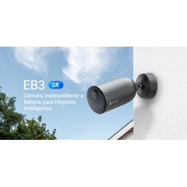 EZVIZ Cámara de Seguridad EB3 - 2K...