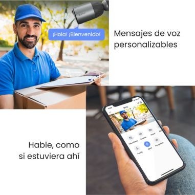 EZVIZ Cámara de seguridad BC1C Wi-Fi...