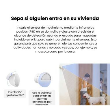 EZVIZ A3 Kit de Alarma – ZigBee 3.0 +...