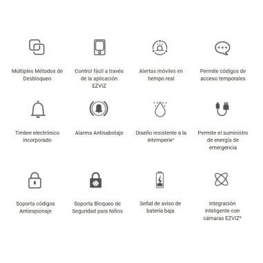 EZVIZ DL05 – Cerradura Inteligente...