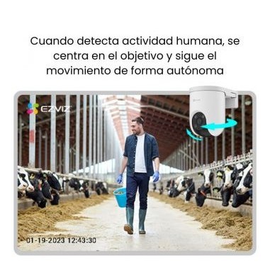 EZVIZ H8c 2K 360° 4G LTE + Ethernet...