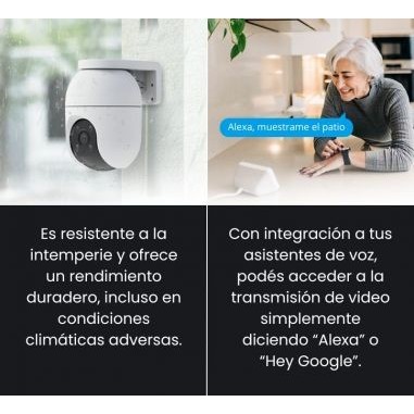 EZVIZ C8c 1080p 360° IA – Cámara...