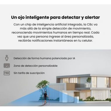 EZVIZ C8c 1080p 360° IA – Cámara...