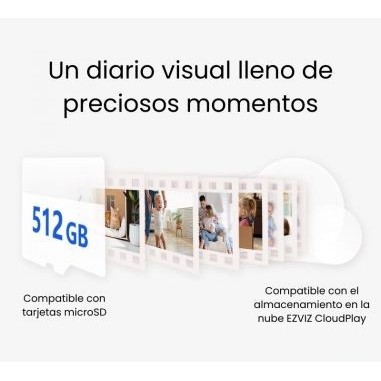 EZVIZ H6 3K 4MM 360°– Cámara de...