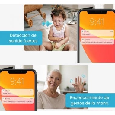 EZVIZ H6 3K 4MM 360°– Cámara de...