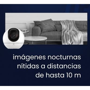 EZVIZ H6 3K 4MM 360°– Cámara de...