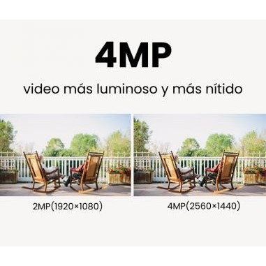 EZVIZ LC3 2K+ 4MP – Cámara de...
