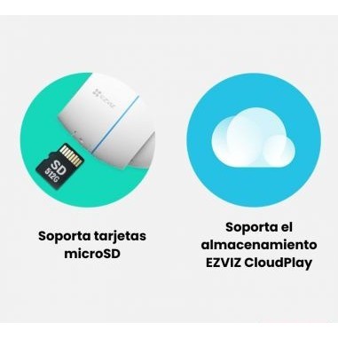 Cámara de Seguridad EZVIZ H3C 2MP 4MM...