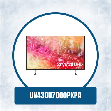 SAMSUNG Televisor 43" Crystal UHD