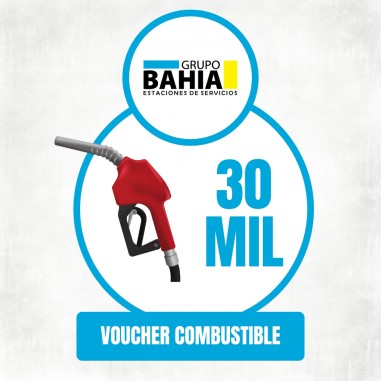 Vale por 30.000 Gs Combustible