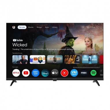 TV QLED Kenwood 32" Google TV HD...