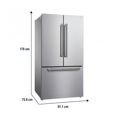 Heladera Oster French Door F/S 574Lts...