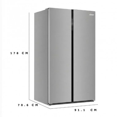 Heladera Oster Side By Side 623L Frío...