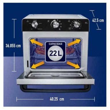 Horno Oster® 22 L con freidora de aire