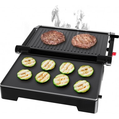 Mini Grill Eléctrico Oster 2 en 1...