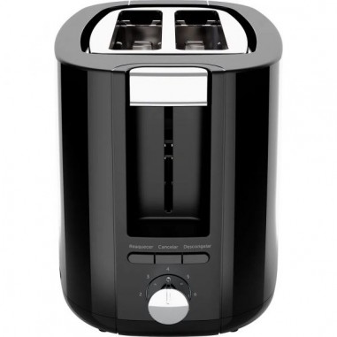 Tostadora Oster® Simple Life Negra 650W