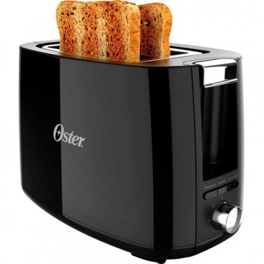Tostadora Oster® Simple Life Negra 650W