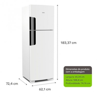 Heladera Consul Frío Seco 407L Blanco