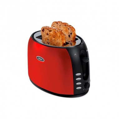 Tostadora Oster® Para 2 rebanadas - Roja