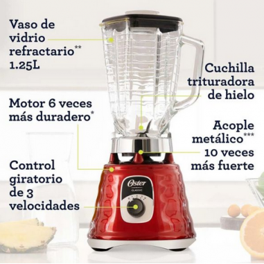 Licuadora Clásica Oster® Perilla...