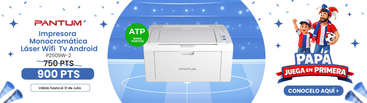 Impresora Pantum Monocrom&aacute;tico Laser Wifi - Blanco