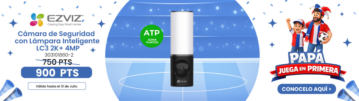 EZVIZ LC3 2K+ 4MP &ndash; C&aacute;mara de Seguridad con L&aacute;mpara Inteligente