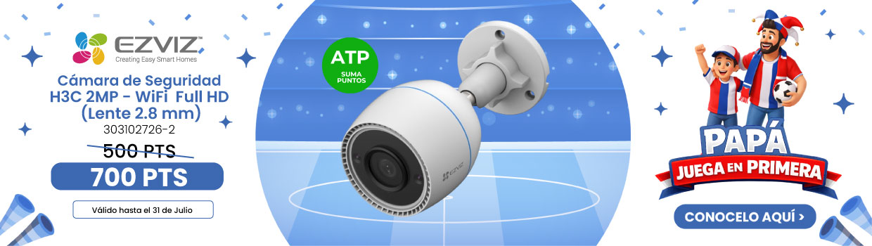C&aacute;mara de Seguridad EZVIZ H3C 2MP - WiFi para Exterior Full HD (Lente 2.8 mm)