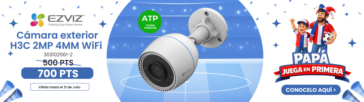C&aacute;mara de Seguridad EZVIZ H3C 2MP 4MM WiFi para Exterior