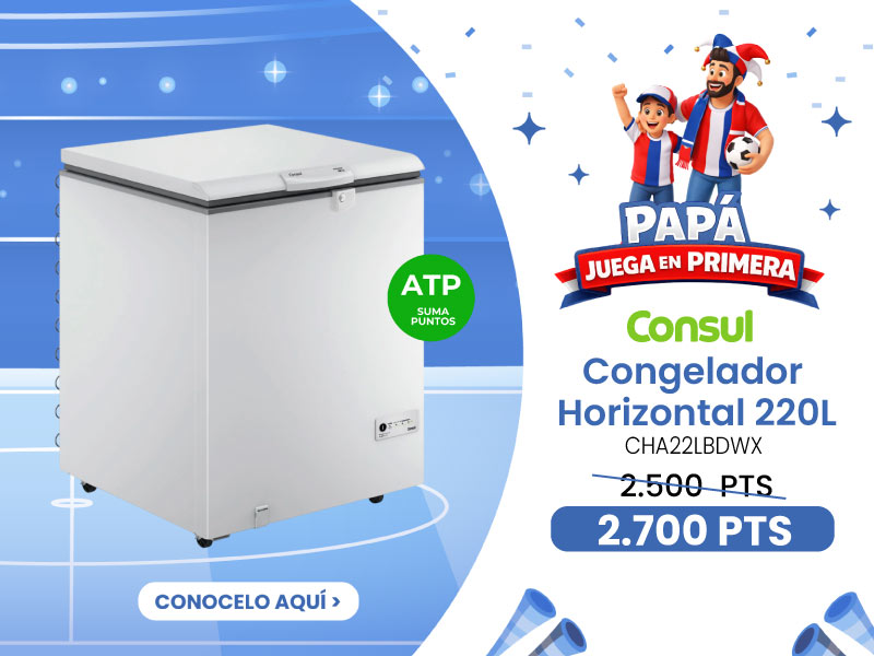 Congelador Consul Horizontal 220L 1P FH Blanco