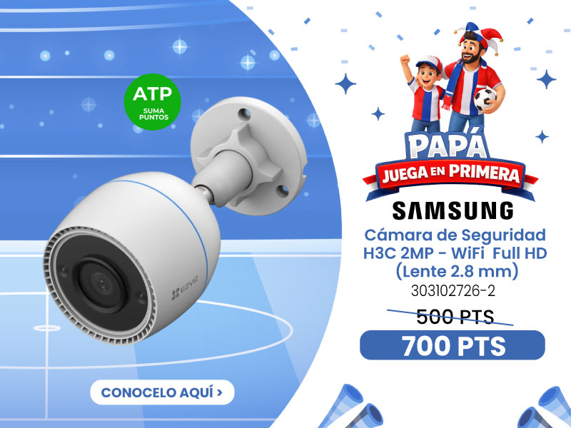 C&aacute;mara de Seguridad EZVIZ H3C 2MP - WiFi para Exterior Full HD (Lente 2.8 mm)