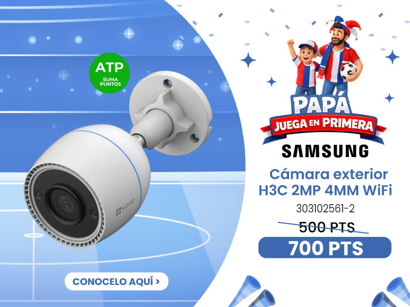 C&aacute;mara de Seguridad EZVIZ H3C 2MP 4MM WiFi para Exterior